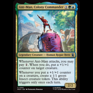 MTG Ant-Man, Colony Commander Marvel Super Heroes msh#201