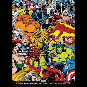 MTG Anthem of Champions Marvel Universe mar#85