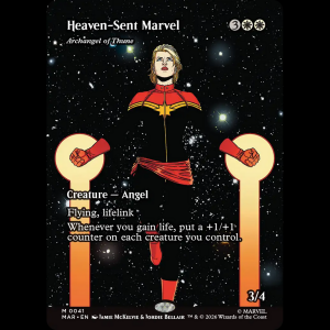 MTG Archangel of Thune Marvel Universe mar#41