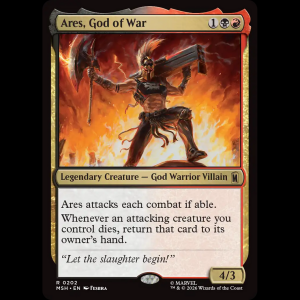 MTG Ares, God of War Marvel Super Heroes msh#202