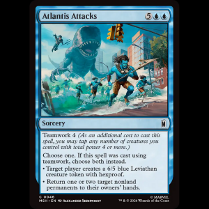 MTG Atlantis Attacks Marvel Super Heroes msh#46