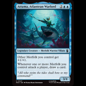 MTG Attuma, Atlantean Warlord Marvel Super Heroes msh#47