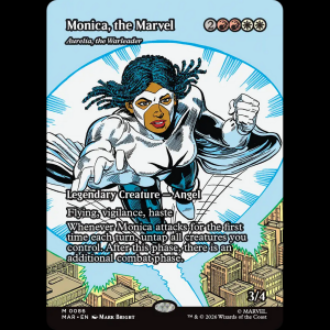MTG Aurelia, the Warleader Marvel Universe mar#86
