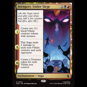 MTG Avengers: Under Siege Marvel Super Heroes msh#205