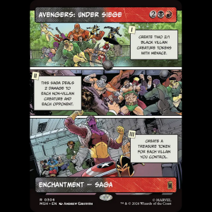 MTG Avengers: Under Siege Marvel Super Heroes msh#306