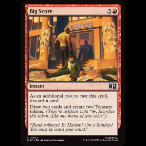 MTG Big Score Marvel Super Heroes Commander msc#802