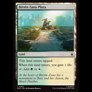 MTG Birnin Zana Plaza Marvel Super Heroes msh#262