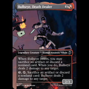 MTG Bullseye, Death Dealer Marvel Super Heroes msh#325
