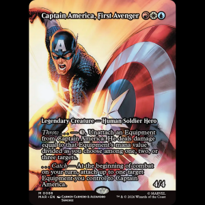 MTG Captain America, First Avenger Marvel Universe mar#88