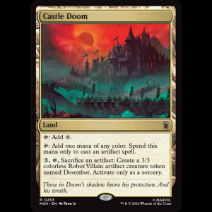 MTG Castle Doom Marvel Super Heroes msh#263