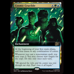 MTG Cosmic Crucible Marvel Super Heroes Commander msc#397