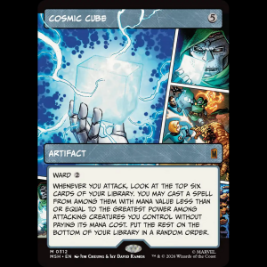 MTG Cosmic Cube Marvel Super Heroes msh#312