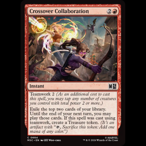 MTG Crossover Collaboration Marvel Super Heroes Commander msc#684