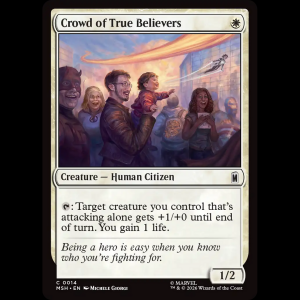 MTG Crowd of True Believers Marvel Super Heroes msh#14
