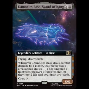 MTG Damocles Base, Sword of Kang Marvel Super Heroes Commander msc#347