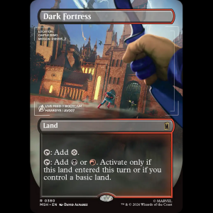 MTG Dark Fortress Marvel Super Heroes msh#380