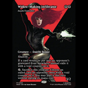 MTG Dauthi Voidwalker Marvel Universe mar#63