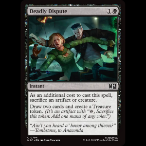 MTG Deadly Dispute Marvel Super Heroes Commander msc#794