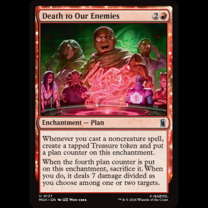 MTG Death to Our Enemies Marvel Super Heroes msh#127