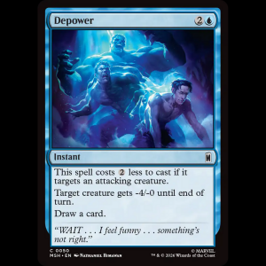 MTG Depower Marvel Super Heroes msh#50
