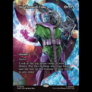MTG Dig Through Time Marvel Universe mar#54