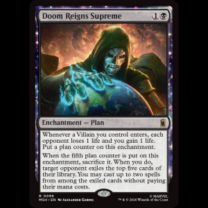 MTG Doom Reigns Supreme Marvel Super Heroes msh#96