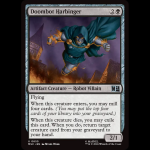 MTG Doombot Harbinger Marvel Super Heroes Commander msc#655