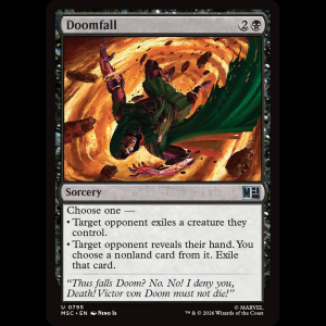 MTG Doomfall Marvel Super Heroes Commander msc#795