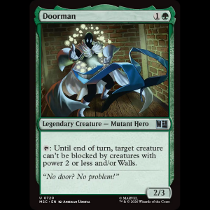 MTG Doorman Marvel Super Heroes Commander msc#720