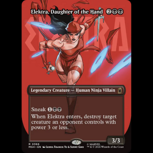 MTG Elektra, Daughter of the Hand Marvel Super Heroes msh#366