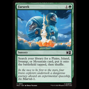 MTG Farseek Marvel Super Heroes Commander msc#815
