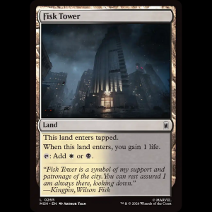 MTG Fisk Tower Marvel Super Heroes msh#265