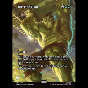 MTG Force of Vigor Marvel Universe mar#77