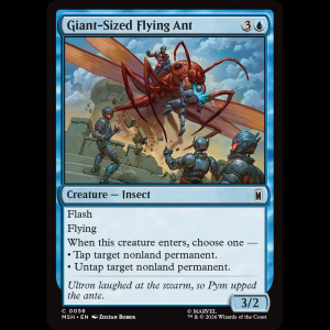 MTG Giant-Sized Flying Ant Marvel Super Heroes msh#56