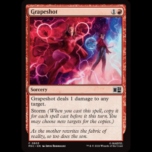 MTG Grapeshot Marvel Super Heroes Commander msc#803
