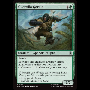 MTG Guerrilla Gorilla Marvel Super Heroes msh#169
