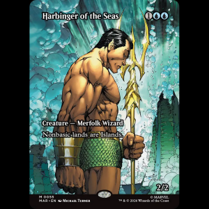 MTG Harbinger of the Seas Marvel Universe mar#55