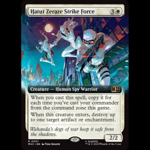 MTG Hatut Zeraze Strike Force Marvel Super Heroes Commander msc#307