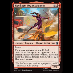 MTG Hawkeye, Young Avenger Marvel Super Heroes msh#131