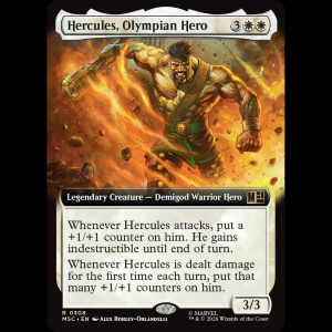 MTG Hercules, Olympian Hero Marvel Super Heroes Commander msc#308