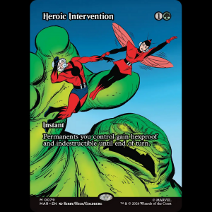 MTG Heroic Intervention Marvel Universe mar#79