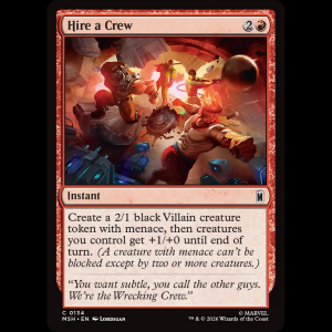 MTG Hire a Crew Marvel Super Heroes msh#134