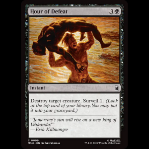 MTG Hour of Defeat Marvel Super Heroes msh#99