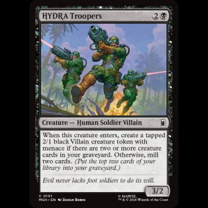 MTG HYDRA Troopers Marvel Super Heroes msh#101