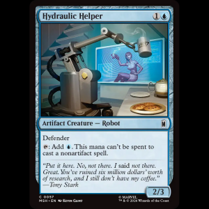 MTG Hydraulic Helper Marvel Super Heroes msh#57