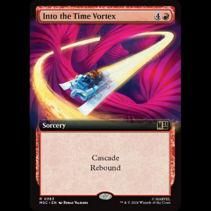 MTG Into the Time Vortex Marvel Super Heroes Commander msc#363