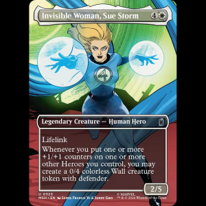 MTG Invisible Woman, Sue Storm Marvel Super Heroes msh#323