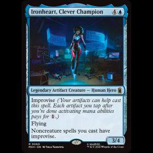 MTG Ironheart, Clever Champion Marvel Super Heroes msh#60