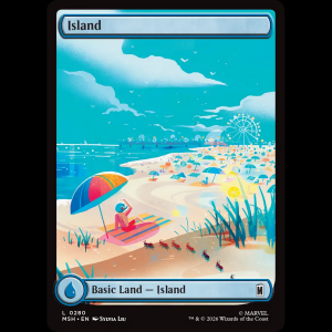 MTG Island Marvel Super Heroes msh#280