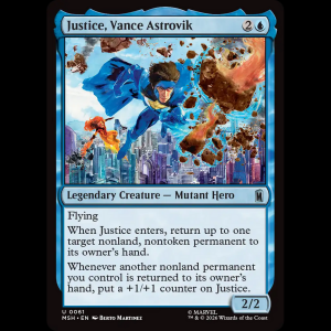 MTG Justice, Vance Astrovik Marvel Super Heroes msh#61